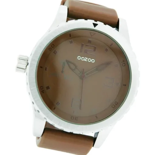 Oozoo Unisex Armbanduhr Vintage Series Analog Leder braun UOC3672A