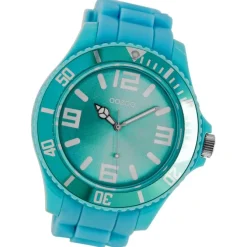 Oozoo Unisex Armbanduhr Vintage Series Analog Silikon blau UOC4165A