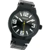 Oozoo Unisex Armbanduhr Vintage Series Analog Metall schwarz UOC3684A