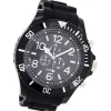 Oozoo Unisex Armbanduhr Vintage Series Analog Silikon schwarz UOC4829A