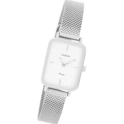 Oozoo Unisex Armbanduhr Vintage Series Analog Metall silber UOC20350