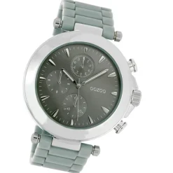 Oozoo Unisex Armbanduhr Vintage Series Analog Kunststoff grau UOC3861A