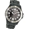 Oozoo Unisex Armbanduhr Vintage Series Analog Silikon dunkelgrau UOC4173A