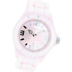 Oozoo Unisex Armbanduhr Vintage Series Analog Silikon rosa UOC4175A