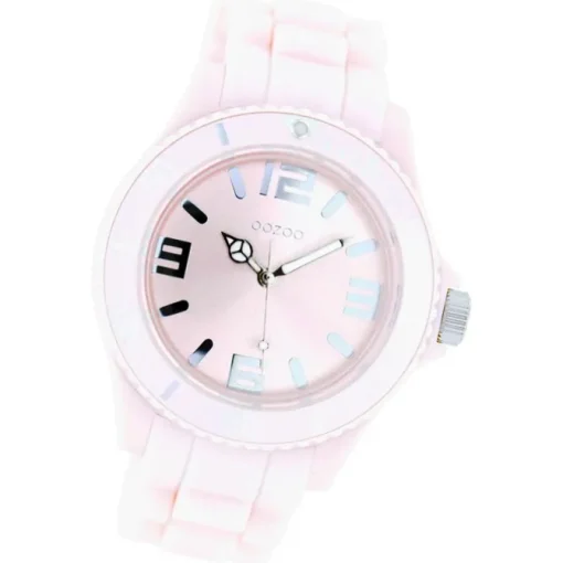 Oozoo Unisex Armbanduhr Vintage Series Analog Silikon rosa UOC4175A