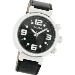 Oozoo Unisex Armbanduhr Vintage Series Analog Metall schwarz UOC4254A