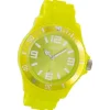 Oozoo Unisex Armbanduhr Vintage Series Analog Silikon gelb UOC4288A