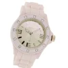 Oozoo Unisex Armbanduhr Vintage Series Analog Silikon rosa UOC4358A