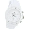 Oozoo Unisex Armbanduhr Vintage Series Analog Silikon weiß UOC4832A
