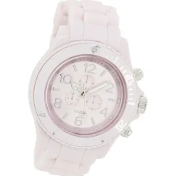 Oozoo Unisex Armbanduhr Vintage Series Analog Silikon rosa UOC4833A