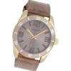 Oozoo Unisex Armbanduhr Vintage Series Analog Leder braun UOC5743A
