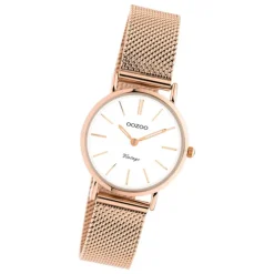 Oozoo Unisex Armbanduhr Vintage Series C20233 Analog Edelstahl roségold UOC20233