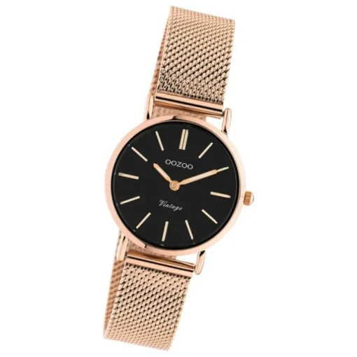 Oozoo Unisex Armbanduhr Vintage Series C20234 Analog Edelstahl roségold UOC20234