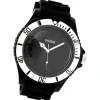 Oozoo Unisex Armbanduhr Vintage Series Analog Silikon schwarz UOC4169A