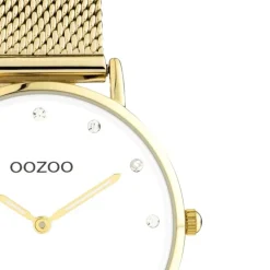 Oozoo Unisex Armbanduhr Vintage Series C20241 Analog Edelstahl gold UOC20241