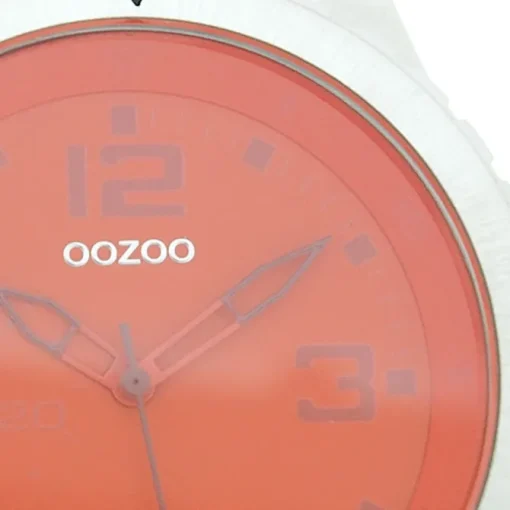 Oozoo Unisex Armbanduhr Vintage Series Analog Kautschuk orange UOC3670A