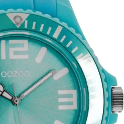 Oozoo Unisex Armbanduhr Vintage Series Analog Silikon blau UOC4165A