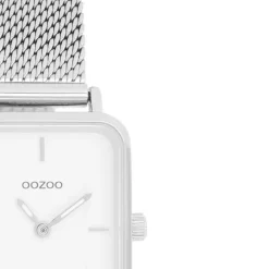 Oozoo Unisex Armbanduhr Vintage Series Analog Metall silber UOC20350