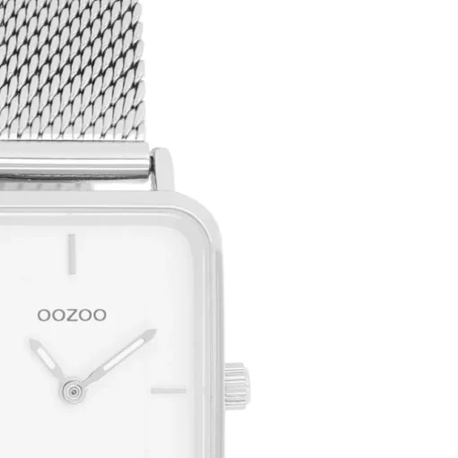 Oozoo Unisex Armbanduhr Vintage Series Analog Metall silber UOC20350