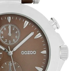 Oozoo Unisex Armbanduhr Vintage Series Analog Metall braun UOC3862A
