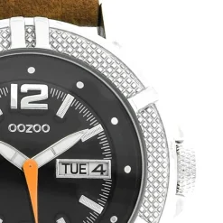 Oozoo Unisex Armbanduhr Vintage Series Analog Leder braun UOC4107A
