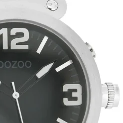 Oozoo Unisex Armbanduhr Vintage Series Analog Leder schwarz UOC4158A