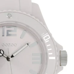 Oozoo Unisex Armbanduhr Vintage Series Analog Silikon rosa UOC4175A