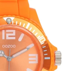 Oozoo Unisex Armbanduhr Vintage Series Analog Silikon orange UOC4287A