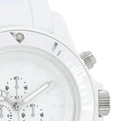Oozoo Unisex Armbanduhr Vintage Series Analog Silikon weiß UOC4832A