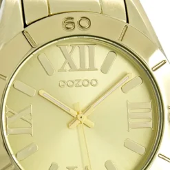 Oozoo Unisex Armbanduhr Vintage Series Analog Metall gold UOC5702A