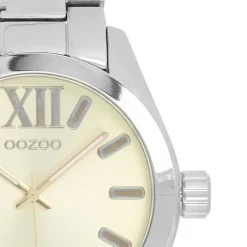Oozoo Unisex Armbanduhr Vintage Series Analog Metall silber UOC5716A