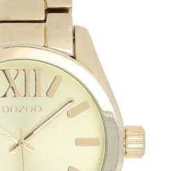 Oozoo Unisex Armbanduhr Vintage Series Analog Metall gold UOC5718A