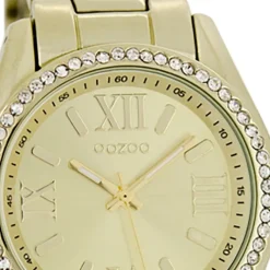 Oozoo Unisex Armbanduhr Vintage Series Analog Metall gold UOC5727A