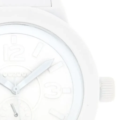 Oozoo Unisex Armbanduhr Vintage Series Analog Kunststoff weiß UOC4115A