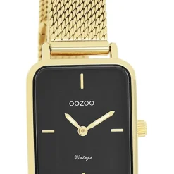 Oozoo Unisex Armbanduhr Vintage Series Analog Metall gold UOC20354