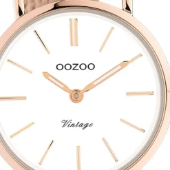 Oozoo Unisex Armbanduhr Vintage Series C20233 Analog Edelstahl roségold UOC20233