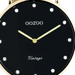 Oozoo Unisex Armbanduhr Vintage Series C20237 Analog Edelstahl gold UOC20237