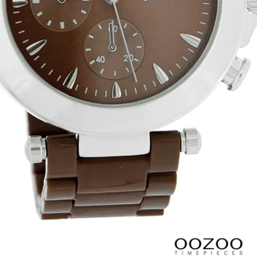 Oozoo Unisex Armbanduhr Vintage Series Analog Metall braun UOC3862A
