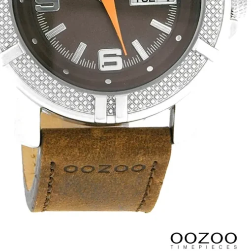 Oozoo Unisex Armbanduhr Vintage Series Analog Leder braun UOC4107A