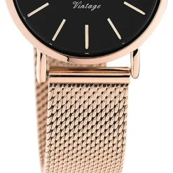 Oozoo Unisex Armbanduhr Vintage Series C20234 Analog Edelstahl roségold UOC20234