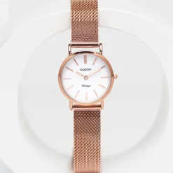 Oozoo Unisex Armbanduhr Vintage Series C20233 Analog Edelstahl roségold UOC20233