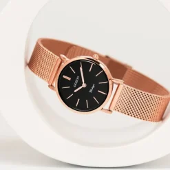 Oozoo Unisex Armbanduhr Vintage Series C20234 Analog Edelstahl roségold UOC20234