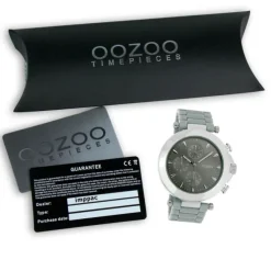 Oozoo Unisex Armbanduhr Vintage Series Analog Kunststoff grau UOC3861A