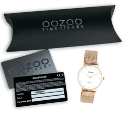 Oozoo Unisex Armbanduhr Vintage Series C20243 Analog Edelstahl roségold UOC20243