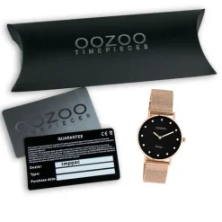 Oozoo Unisex Armbanduhr Vintage Series C20244 Analog Edelstahl roségold UOC20244