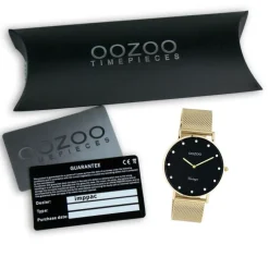 Oozoo Unisex Armbanduhr Vintage Series C20237 Analog Edelstahl gold UOC20237