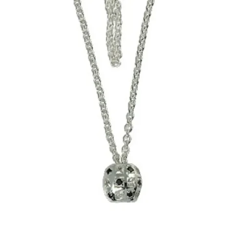 Original Carlo Biagi Bead Kette 85cm Silber BNLSSCCZA85