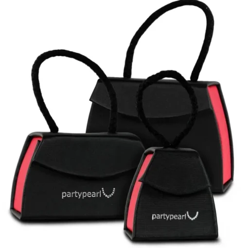 PartyPearl Schmuck Set Perlenkette weiß mit Verpackung Damen 925 Silber PPK003W8