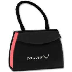 PartyPearl Schmuck-Tasche Armband, Ketten Schmuckschachtel 110x80mm VE261