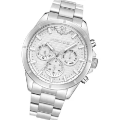 Police Herrenuhr Edelstahl silber Police Raho Armbanduhr UPOK2227805